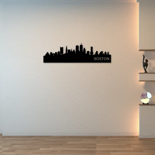 Wooden_Wall_Art_for_Home_Decoration__|_Boston_Skyline__|_Black