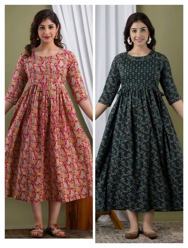 Small_Carry__Cotton_Printed_Maternity_And_Feeding_Kurti_Combo_Of_2