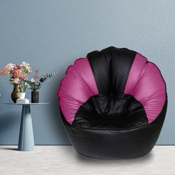 Black_And_Pink_Sofa_Mudda_Jumbo_Chair_Bean_Bag_Cover_Without_Beans