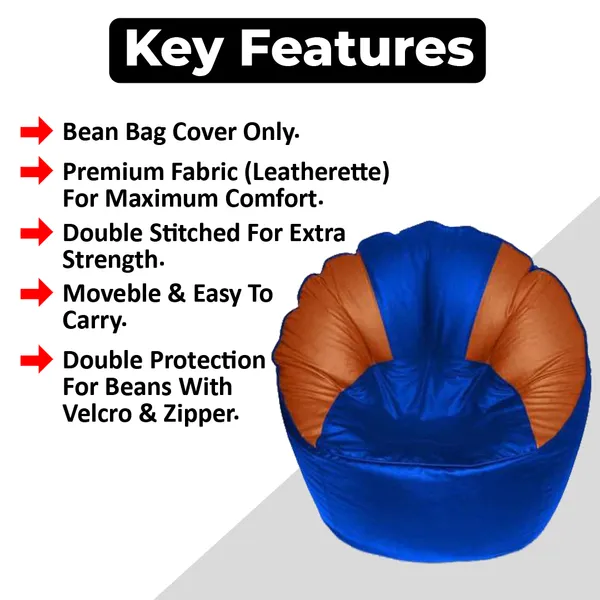 Blue_Tan_Sofa_Mudda_Jumbo_Chair_Bean_Bag_Cover_Without_Beans