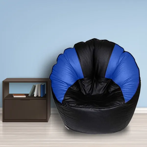 Black_And_Blue_Sofa_Mudda_Jumbo_Chair_Bean_Bag_Cover_Without_Beans
