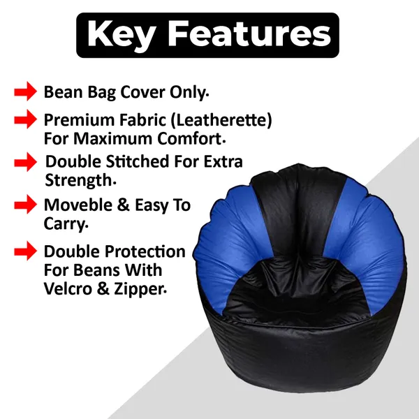 Black_And_Blue_Sofa_Mudda_Jumbo_Chair_Bean_Bag_Cover_Without_Beans
