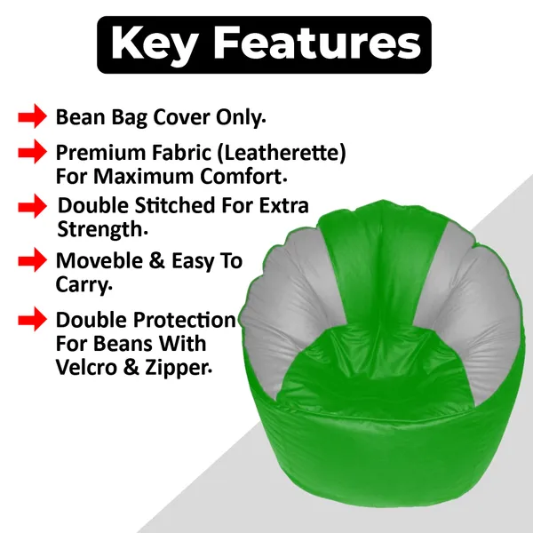 Green_And_White_Sofa_Mudda_Jumbo_Chair_Bean_Bag_Cover_Without_Beans