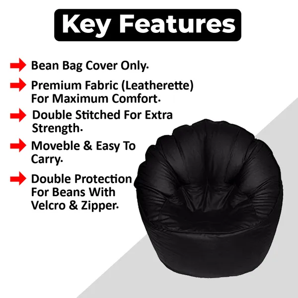 Black_Sofa_Mudda_Jumbo_Chair_Bean_Bag_Cover_Without_Beans