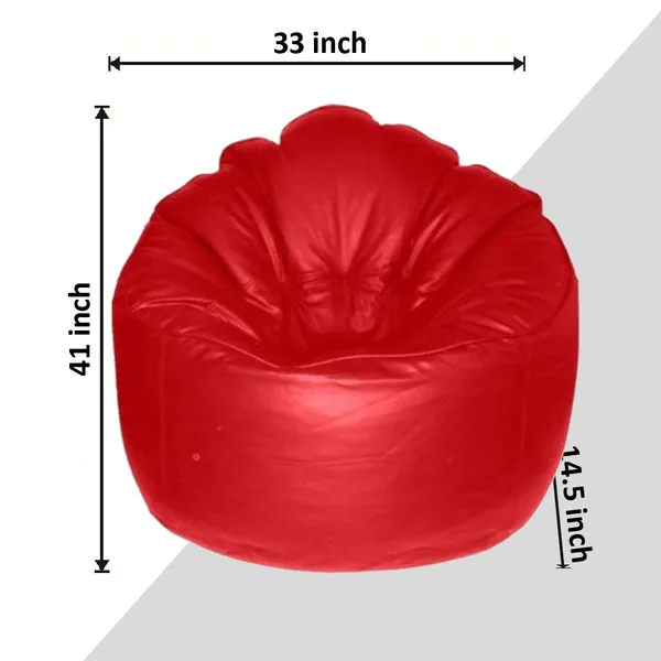 Red_Sofa_Mudda_Jumbo_Chair_Bean_Bag_Cover_Without_Beans