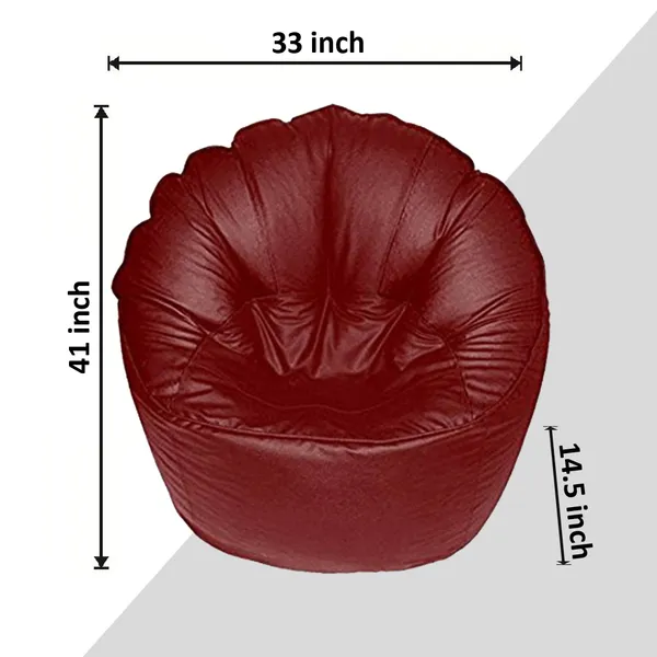 Maroon_Sofa_Mudda_Jumbo_Chair_Bean_Bag_Cover_Without_Beans
