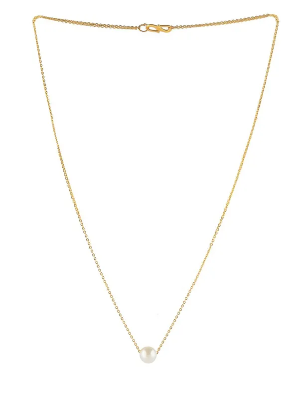 Solid_Gold_Pearl_Necklace,_Cute_Dainty_Pearl_Pendant,_Cute_Chain_Luck_Necklace,_Single_Pearl_Wedding_Gift,_Handmade_Jewelry,_Rose_White