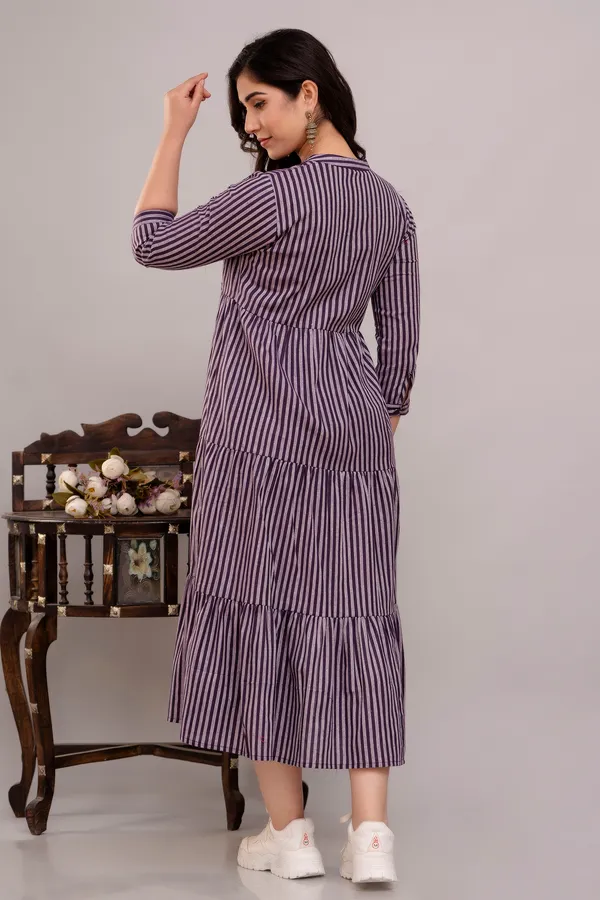 South_Jamuni_Cotton_Printed_Flared_Maternity_Dress