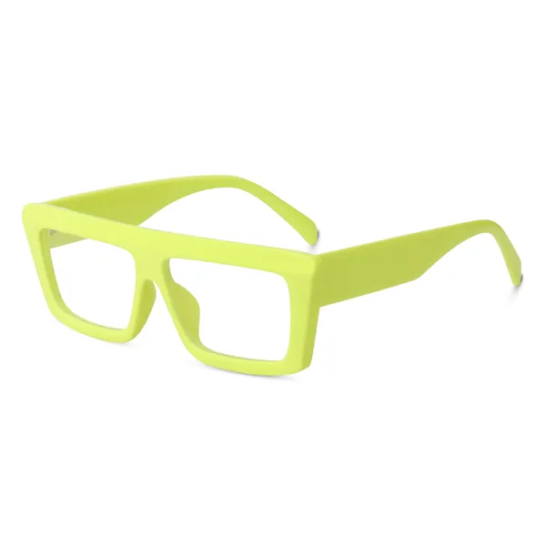 Square_Yellow_Frame_Oversized_Blue_Light_Blocking_Computer(22012Y)_-_For_Unisex
