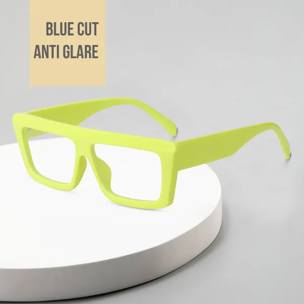 Square_Yellow_Frame_Oversized_Blue_Light_Blocking_Computer(22012Y)_-_For_Unisex