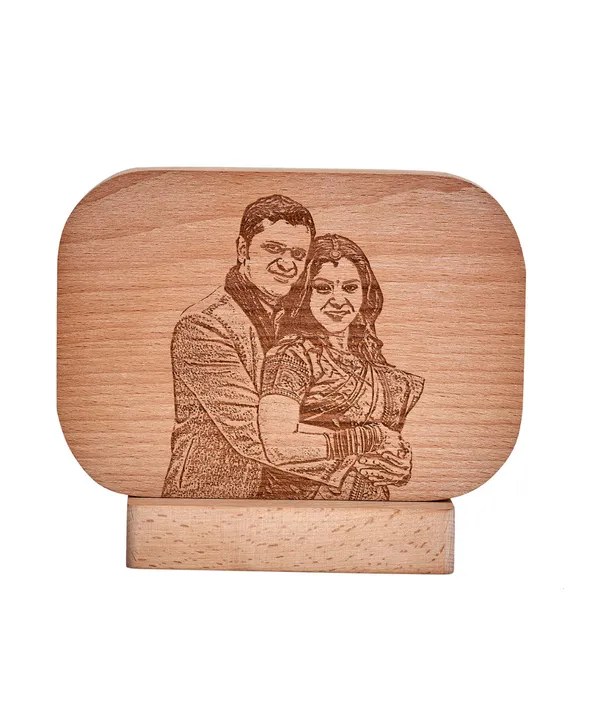 Wooden_Plaque_With_Magnetic_Stand_I__Photo_Engraving_Frame