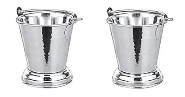 set_of_2_Stainless_Steel_Mini_Bucket_-_500ml