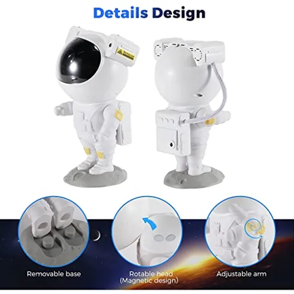 Astronaut_Projector_Light_Rechargeable