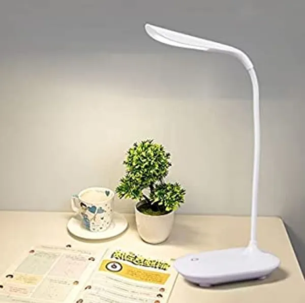 Black Pearl Enterprises Study Lamp Rechargeable Led Touch On Off