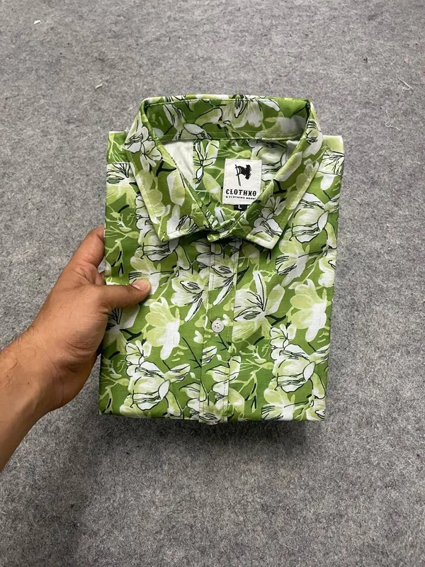 Stylish_Green_Printed_Shirt_For_Men
