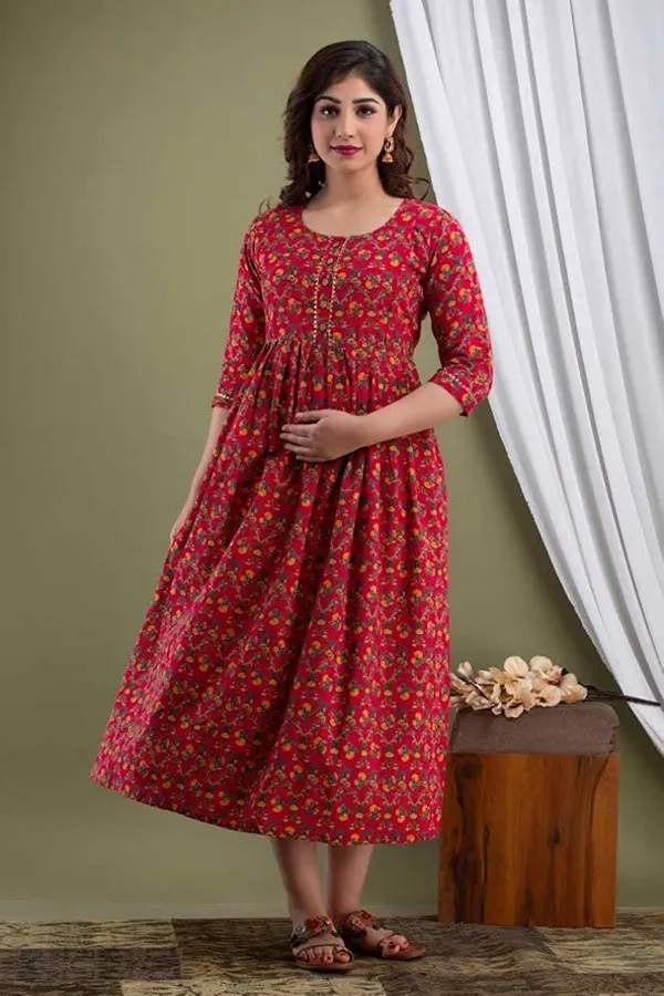 Sunchili__Cotton_Printed_Maternity_And_Feeding_Kurti_Combo_Of_2