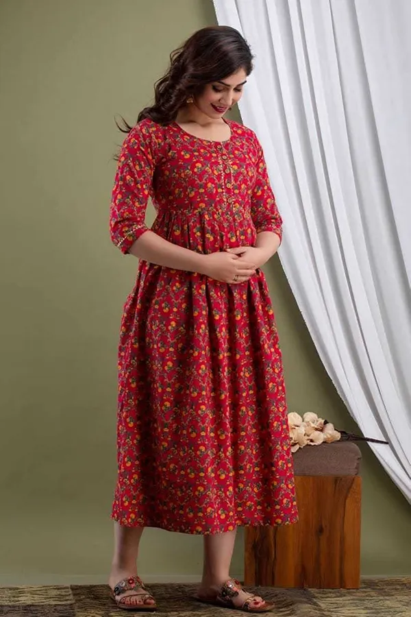 Sunchili__Cotton_Printed_Maternity_And_Feeding_Kurti_Combo_Of_2