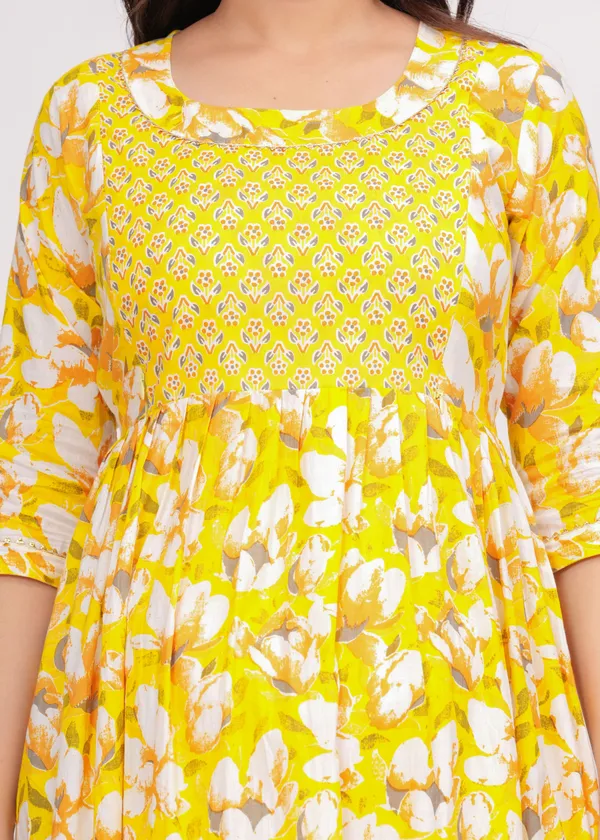 Sweet_corn_Cotton_Maternity_And_Feeding_Kurti