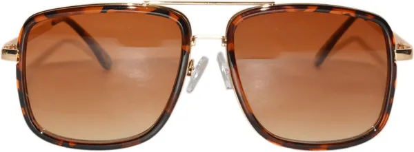 Brown_Retro_Square_Sunglasses_-_For_Unisex