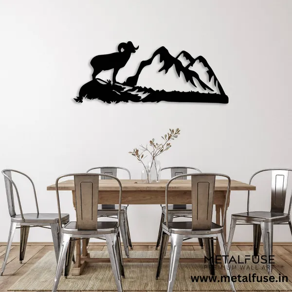 Wooden_Wall_Art_for_Home_Decoration__|_Big_Horn-Sheep__|_Black