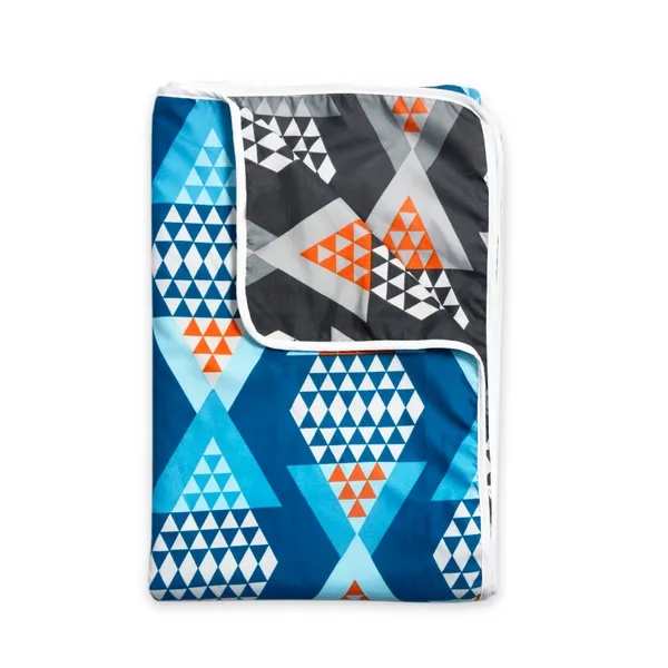Geometric_Single_Dohar_for_AC_Room_(Polyester,_Grey_and_Blue)