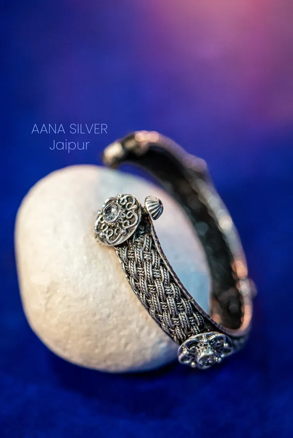 925_Pure_Sterling_Silver_|_Saundarya_Versatile_Bangle_Kada_|_Well_Stamped_&_Hallmarked