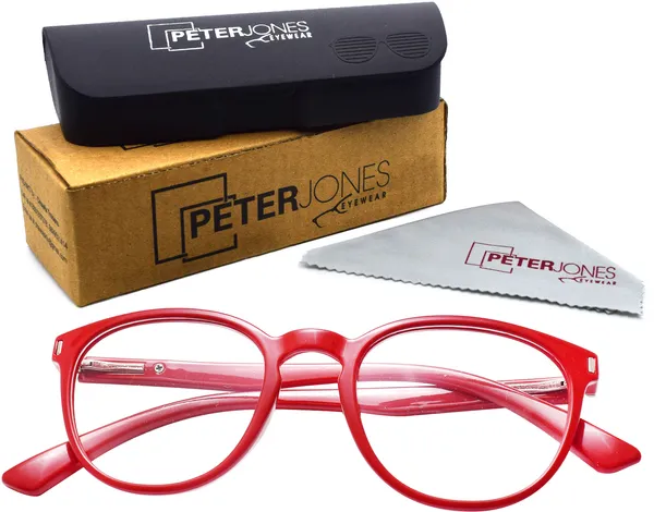 Red_Full_Rim_Round_Frame_(47_Mm)_-_For_Unisex