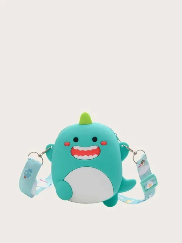 Cute_Mini_Dino_Silicone_Sling_Bag_With_Mirror,_Comb,_And_Key_Chain_-_Adorable_And_Stylish