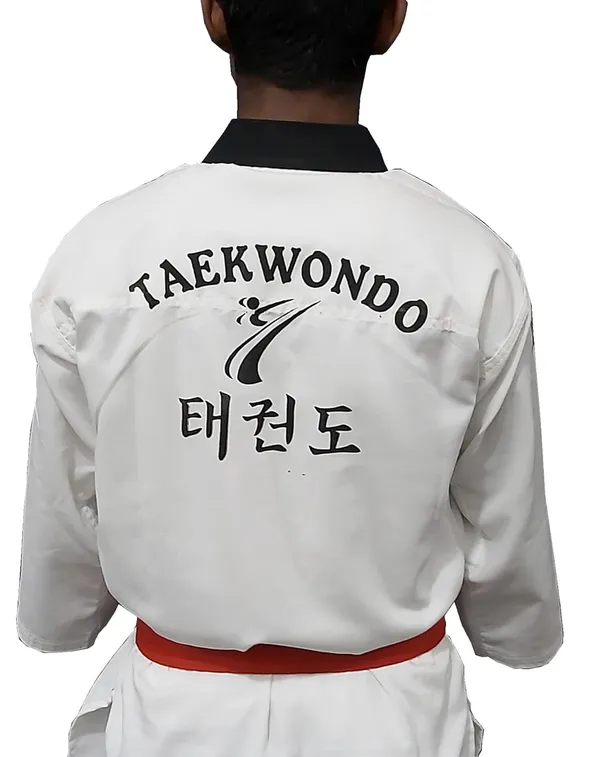 Multicolor_Polly-Cotton_Drill_Fabric_Taekwondo_Uniform