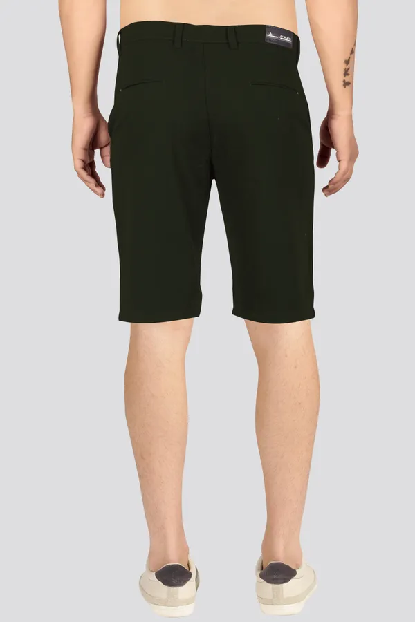 Men's_Green_Cotton_Shorts