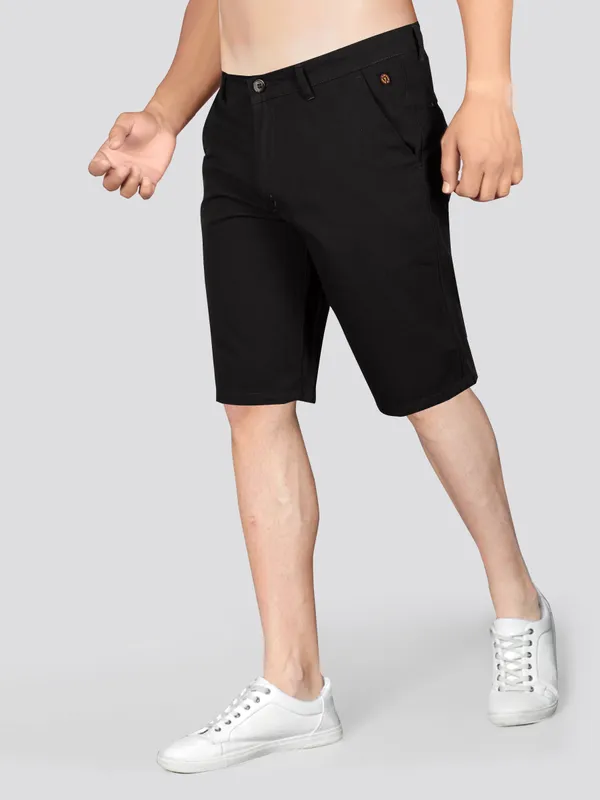 Men's_Black_Cotton_Shorts