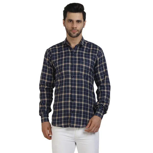Indigo_cotton_fabric_checks_design_full_sleeve_shirt