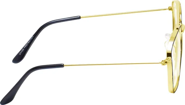 Black,Gold_Full_Rim_Square_Frame_(53_Mm)_-_For_Unisex