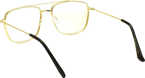 Black,Gold_Full_Rim_Square_Frame_(53_Mm)_-_For_Unisex