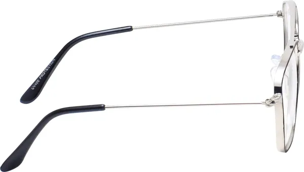 Silver_Full_Rim_Square_Frame_(53_Mm)_-_For_Unisex