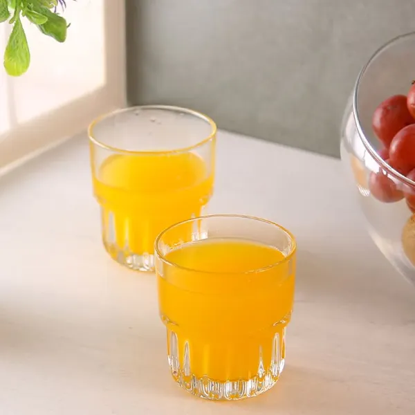 180ml_Italian_Premium_Juice_Glasses_and_Transparent_Water_Glass_Medium_Size_Tumbler_Glasses_for_Drinking_Water_and_Cocktails,_Diamond_Design_Glass_Water_Glass_Set_of_4