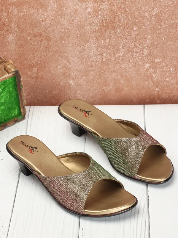 Partywear_Style_Block_Heels_(Antique)