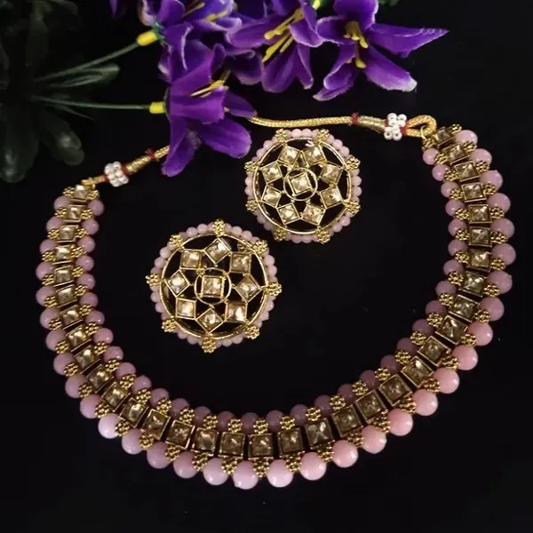 Pearl_Necklace_Gold_Plated_Latest_Stylish_Choker_Set_For_Women_.