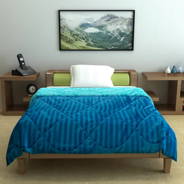 Solid_Single_Comforter_for_Mild_Winter_(Microfiber,_Navy_Blue_and_Sky_Blue)