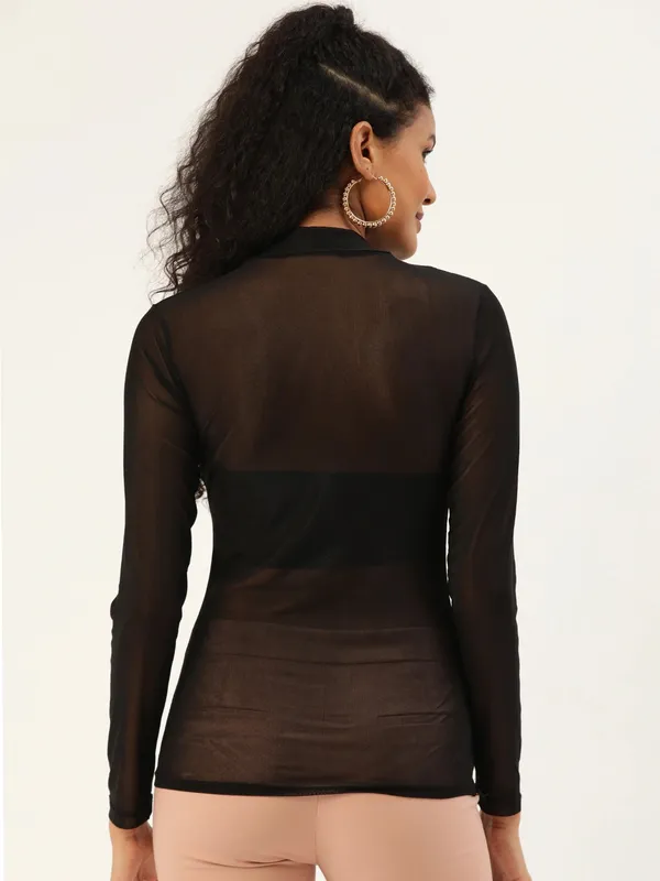 Black_Net_Detail_Sheer_High_Neck_Fitted_Top