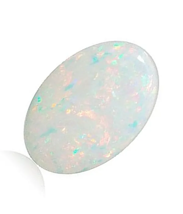 White_Opal_Natural_Loose_Gemstone_For_Unisex