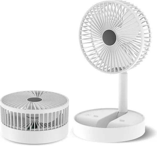 Table_Fan_(White)_Portable_Folding_Fan_Rechargeable_Usb_Type_C_Fan_3_Speed_Battery_Operated_Adjustable_Fan_For_Home_Camping_Outdoor_Office_And_Table_Fan_6.5_Inch