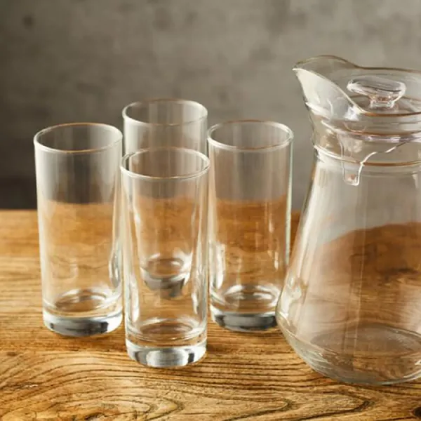 Italian_Premium_Water_and_Juice_Glasses_Set_of_6_and_Jug_Set_Combo,(6_Pieces_Glasses_300ML_and_1_Water_Juice_Jug_1_Liter),_Transparent,_Glass_and_Jug_Set