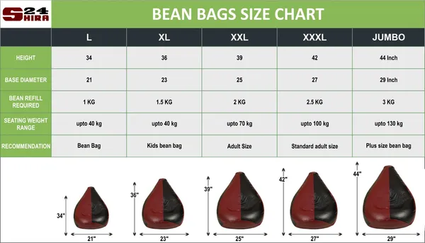 Black_And_Maroon_Tear_Drop_Bean_Bag_Cover_Without_Beans
