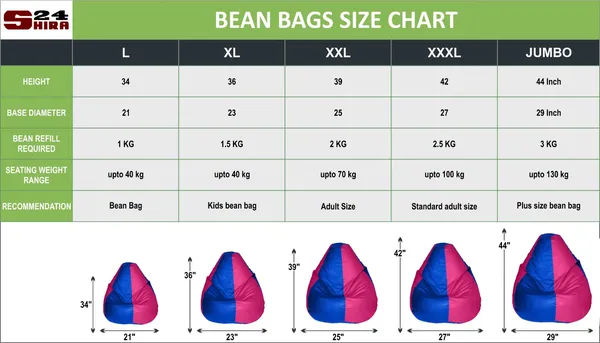 Blue_And_Pink_Tear_Drop_Bean_Bag_Cover_Without_Beans