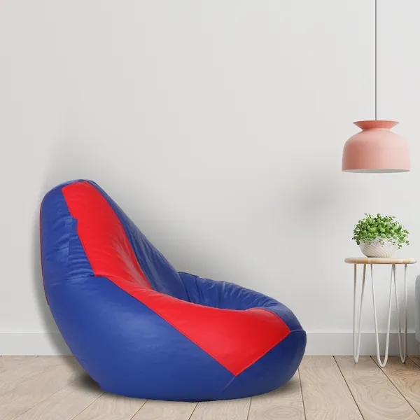 Blue_And_Red_Tear_Drop_Bean_Bag_Cover_Without_Beans