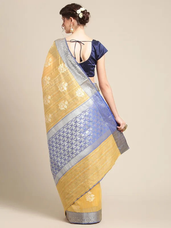 Gold_Matka_Silk/Silk_Blend_Banarasi_Sarees_For_Women