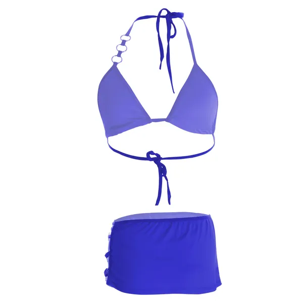 Royal_Blue_Skirt_Lingerie_Set_For_Women