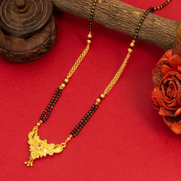 Gold_Daily_Wear_Stylish_Mangalsutra__|_22_K_Gold_Plated