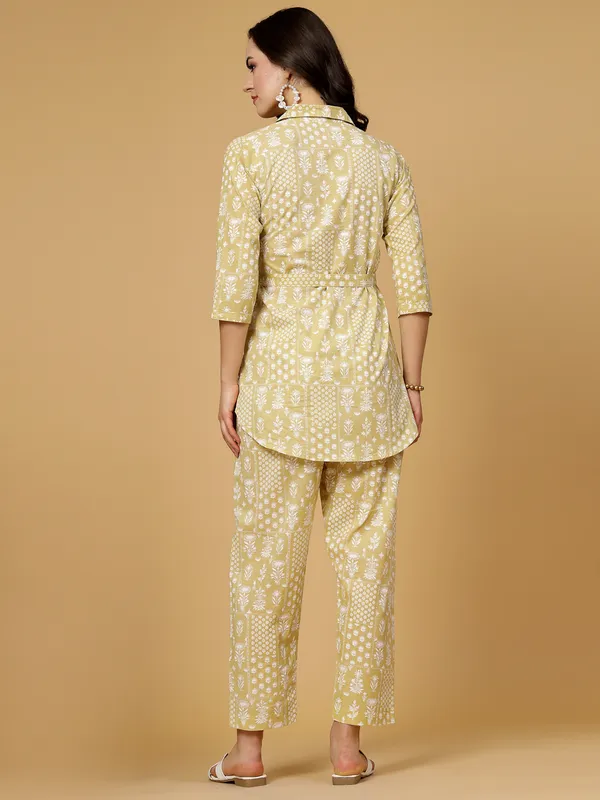 Butter_Yellow_Floral_Printed_Pure_Cotton_Co-ord_Set